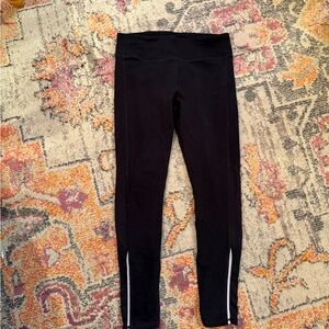 Fabletics Cropped Black Leggings